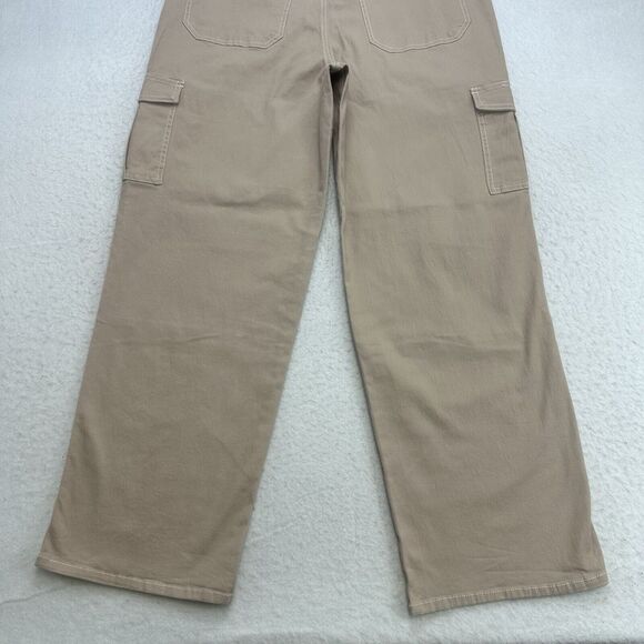 Sweet Envy Cargo Pants Womens XL Brown Wide Leg High Rise Stretch NWT - Picture 12 of 12
